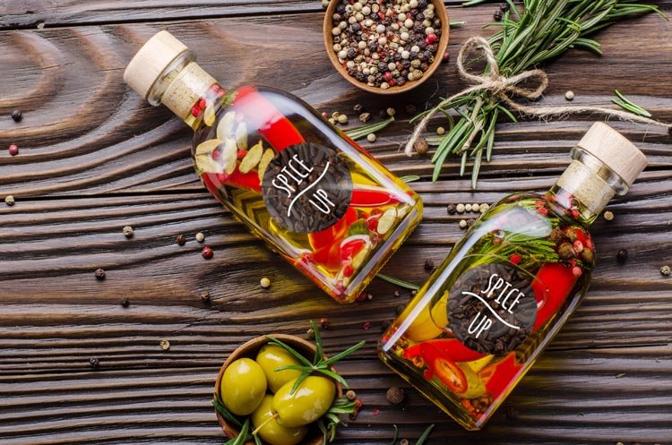 Selbstklebende dekorative Aufkleber Spice Up Nelken 10 Stück - AllBags