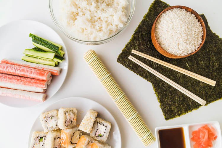 Sushi-Bambusmatte 1 Stück - AllBags