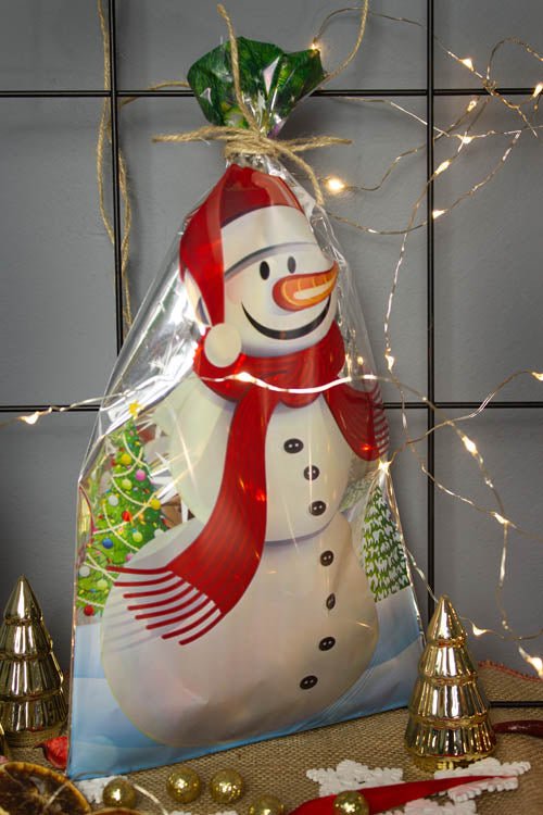 Weihnachten Cellophantüten set 5er Verschiedene Ausführungen - AllBags