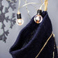 Weihnachtsstrumpf Weihnachten Jutesocke Marineblau 43cm - AllBags